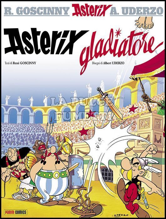 ASTERIX SPILLATO #    17: ASTERIX GLADIATORE